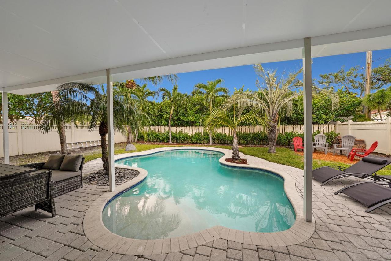 Comfortable 4 Bedroom House With Pool By Pmi Fort Lauderdale Luaran gambar